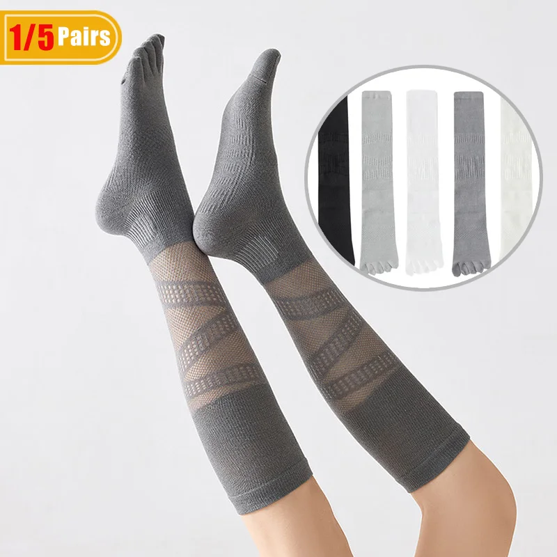 Badminton Fun - 1/5 Pasang Kaus Kaki Kompresi Lima