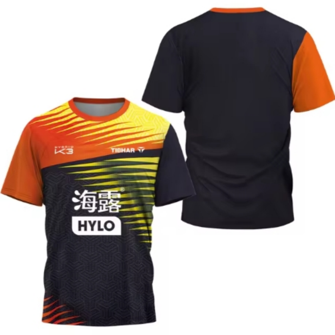 Badminton Aesthetic - Kaus Tenis Meja pria fragmen segitiga