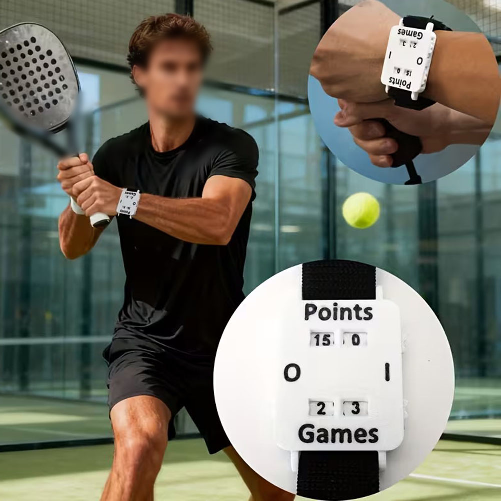 Badminton Score - Pencatat Skor Pergelangan Tangan Tenis Padel,