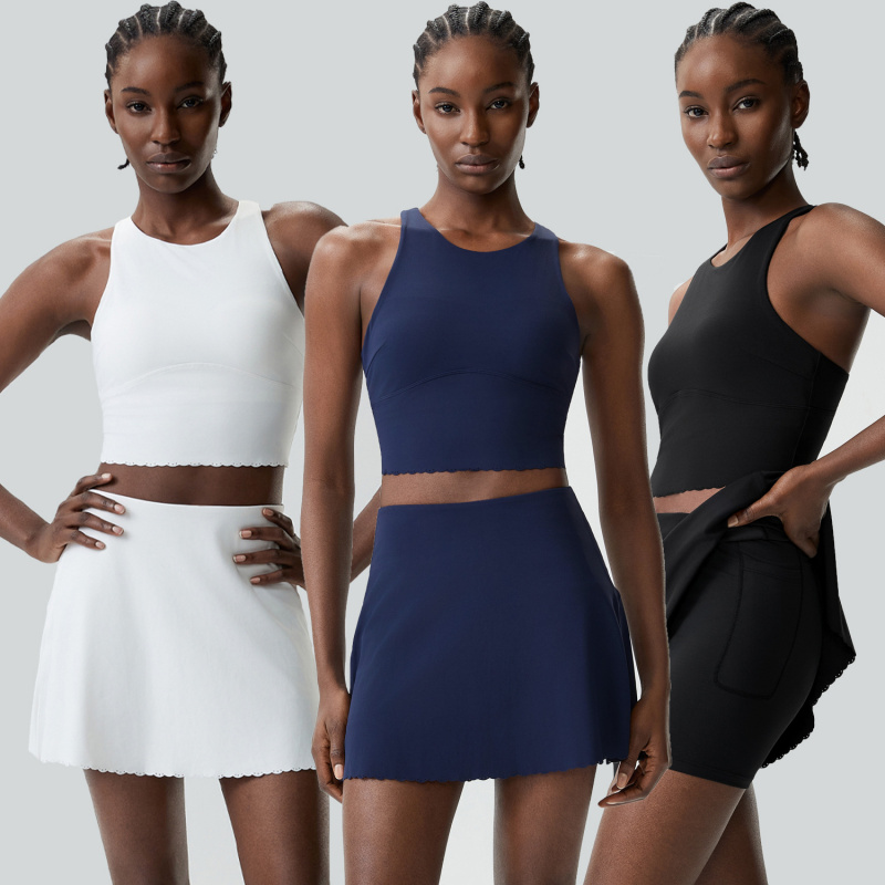 Badminton Outfit - Pakaian Olahraga Wanita Set Pakaian Tenis