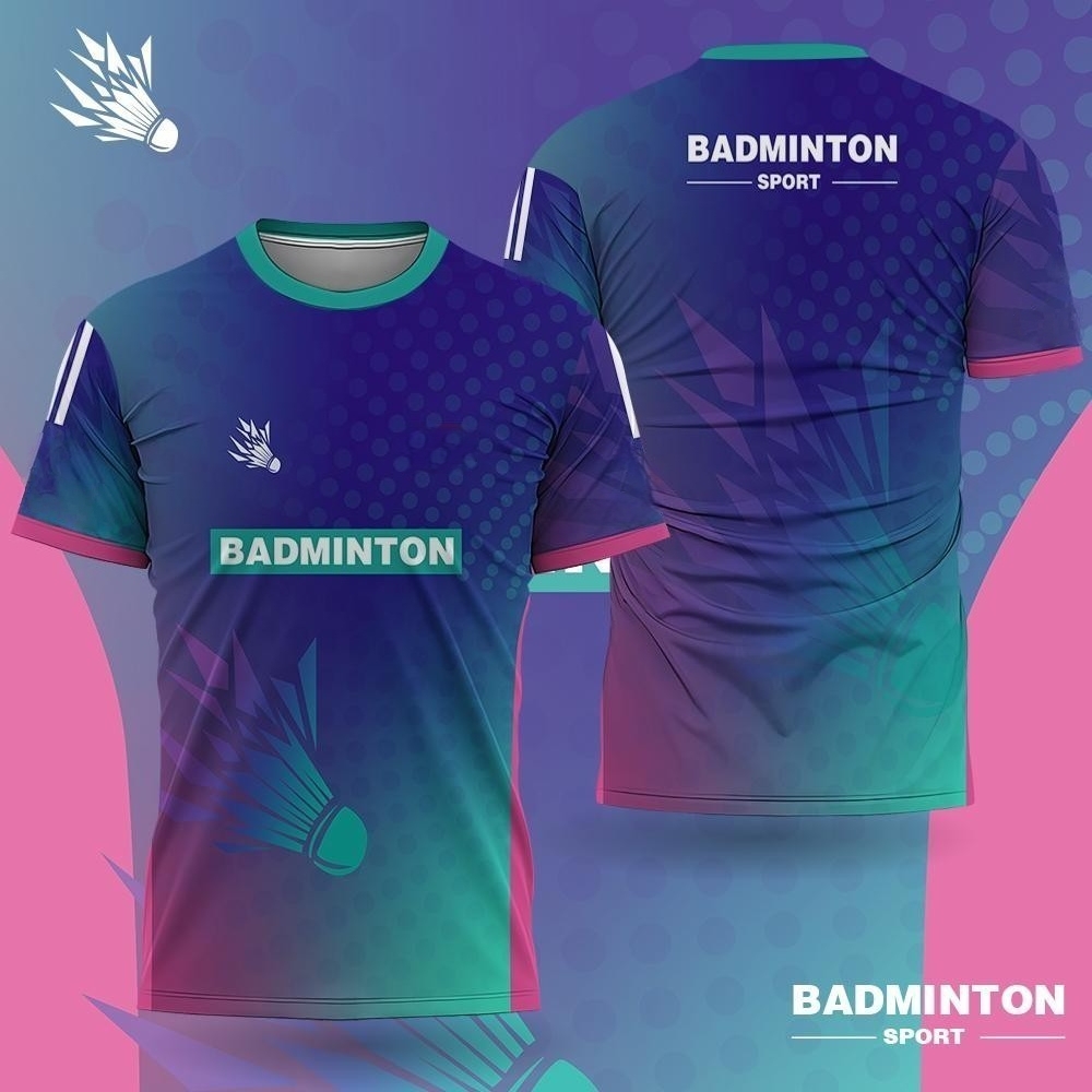 Badminton Outfit - Pakaian Bulu Tangkis Pria Kaos Bulu