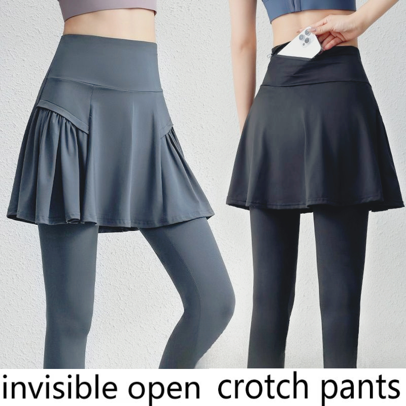 Badminton Date - Celana Crotch Tak Terlihat, Celana Yoga