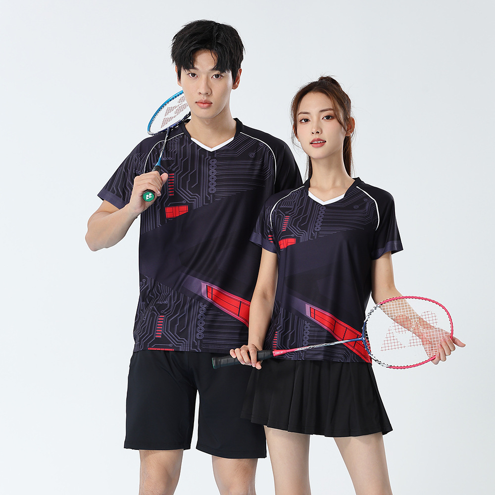 Badminton Outfit - Set Bulu Tangkis Dua Potong Wanita,