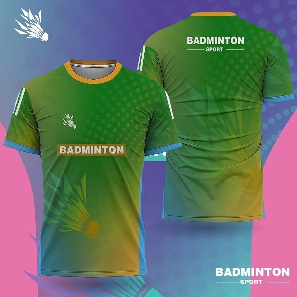 Pakaian Bulu Tangkis Pria Kaos - Badminton Outfit ulasan dan harga