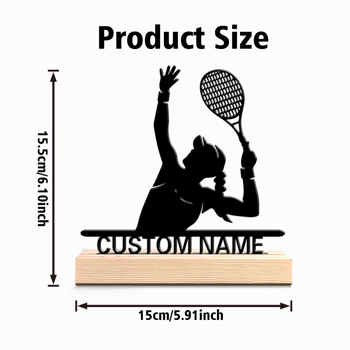 1 buah Patung Logam Badminton  - Badminton Fun ulasan dan harga