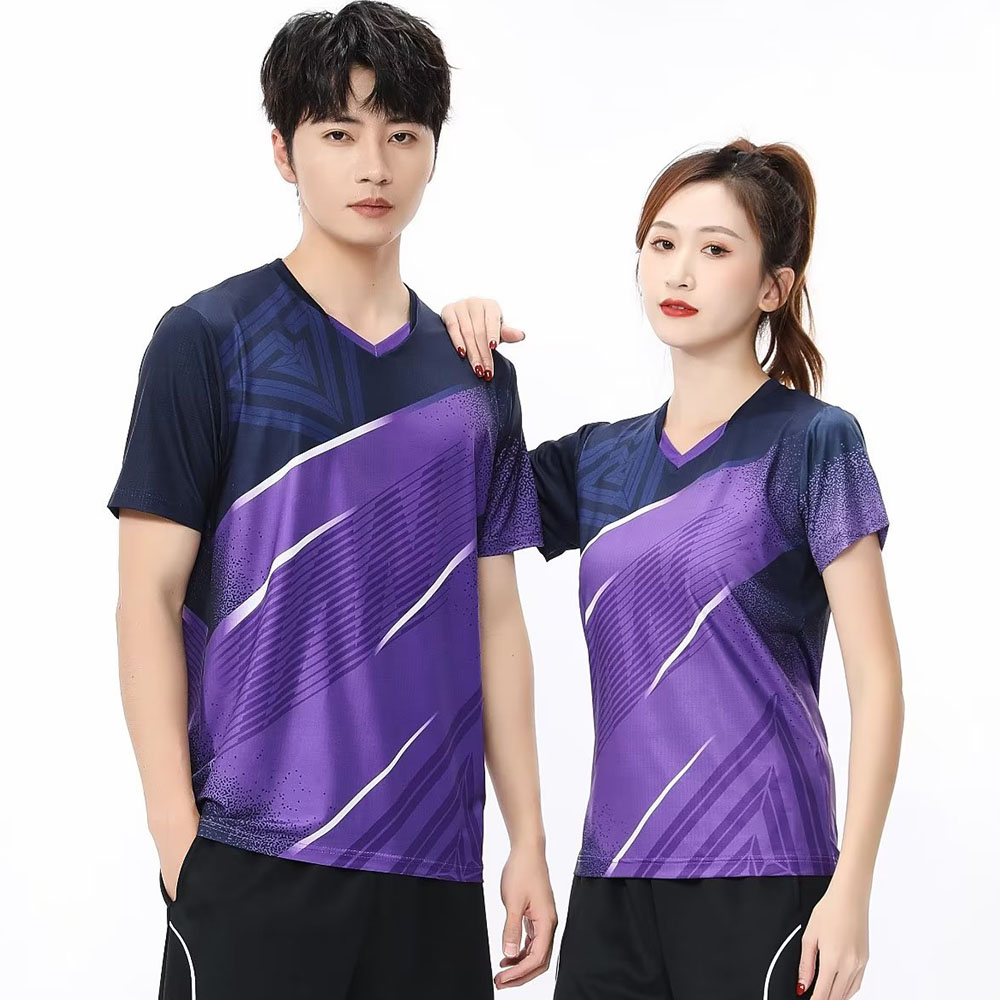 Kaus lengan pendek Ping Pong P - Badminton Aesthetic ulasan dan harga