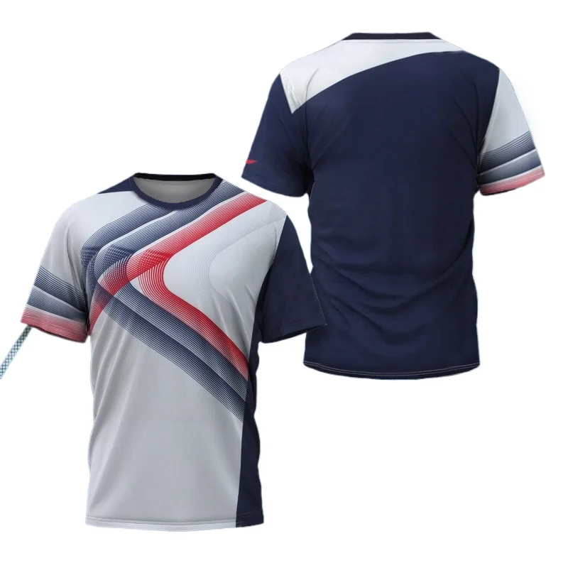 Kaus Grafis Tenis Meja CHINA D - Badminton Outfit ulasan dan harga