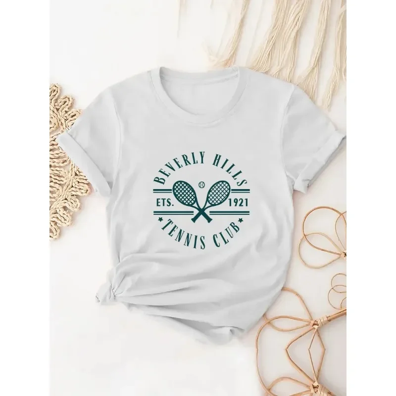 Kaus Gambar Raket Bulu Tangkis - Badminton Aesthetic ulasan dan harga