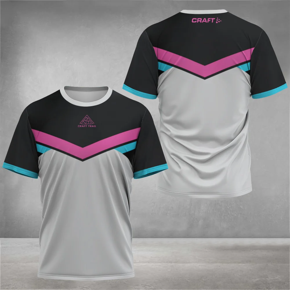 Kaus Leher Kru Cetak Tie-Dye F - Badminton Outfit ulasan dan harga