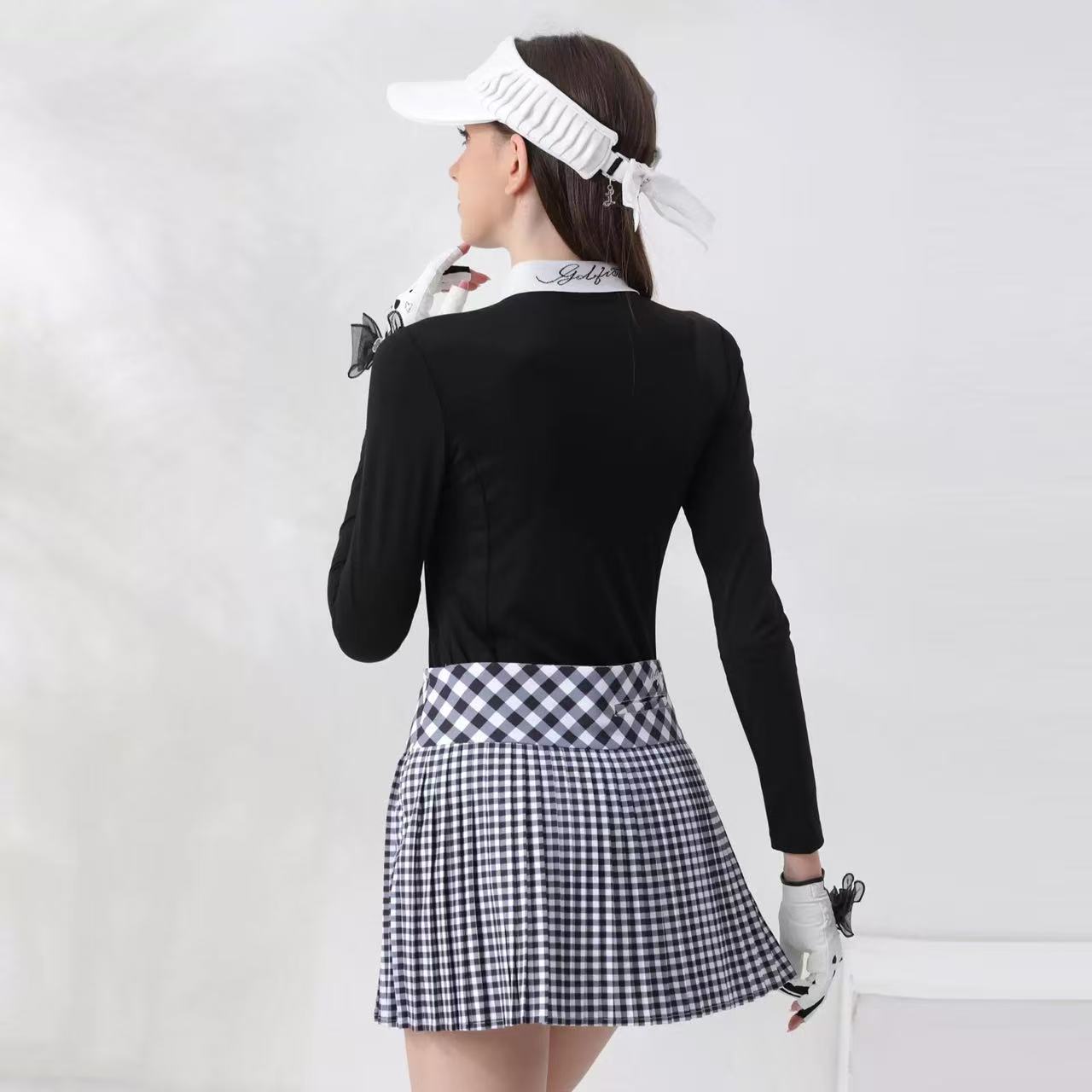 Pakaian Olahraga Lengan Panjan - Badminton Outfit ulasan dan harga