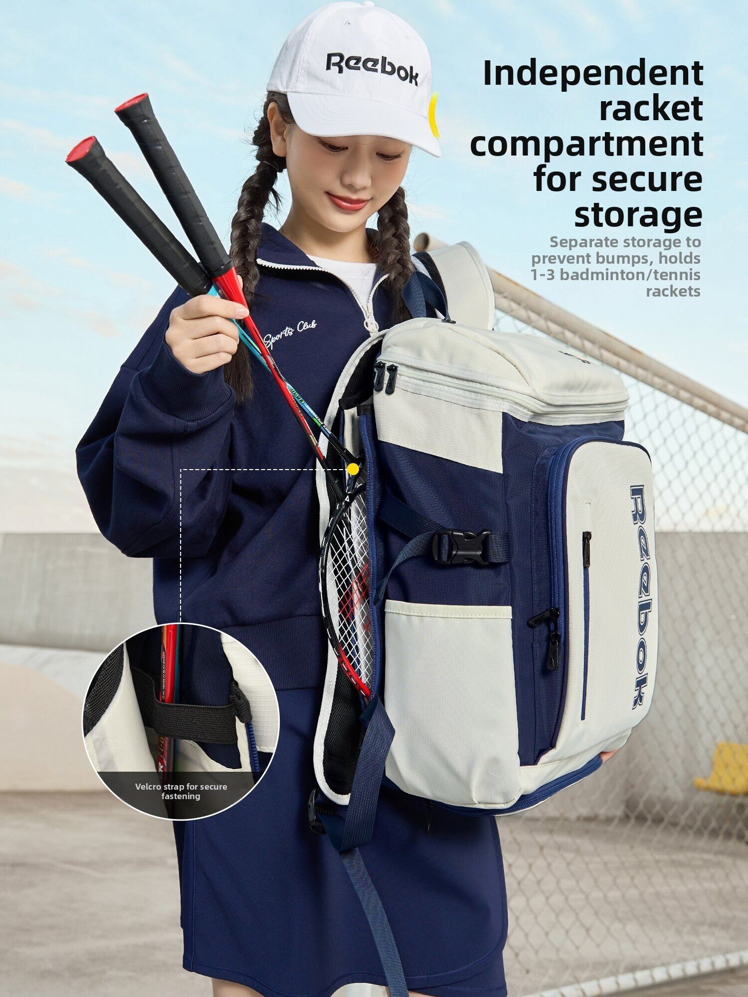 REEBOK Tas Ransel Olahraga Lua - Badminton China ulasan dan harga