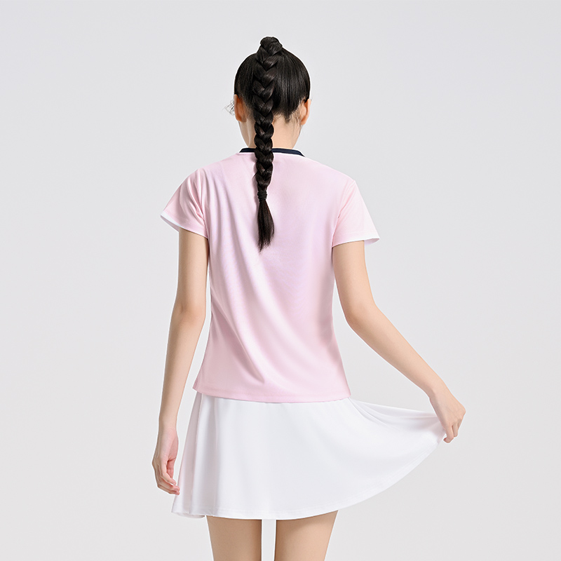 Kaos Bulu Tangkis Wanita Asli  - Badminton Outfit ulasan dan harga